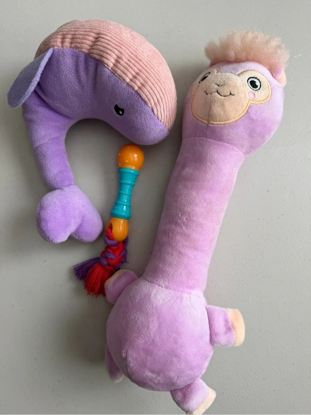 💜🩷🐶Plush Dog Toys (3)